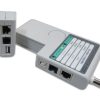 Testador de cabos USB, RJ-45, RJ11, e BNC